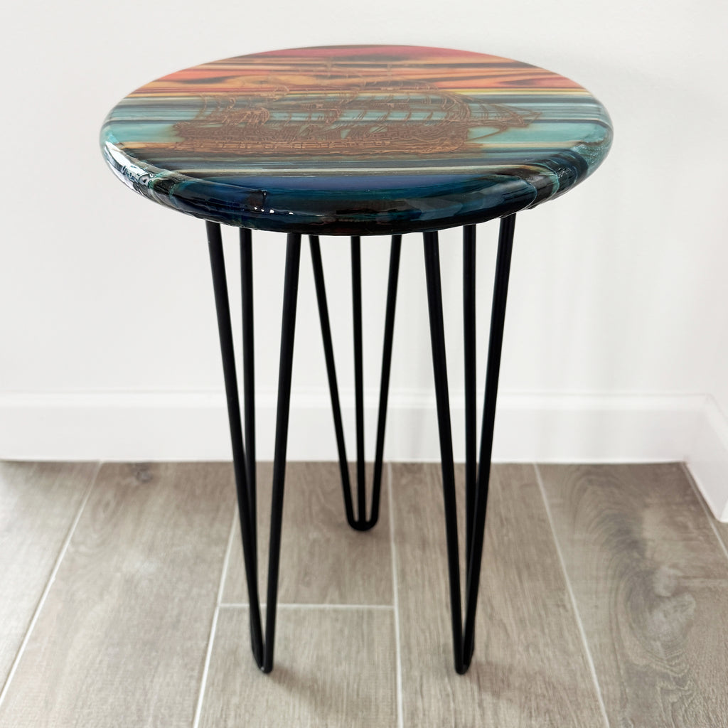 Custom Pine Accent Table