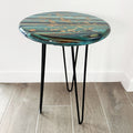 Shark Encounter | Handcrafted Accent Table